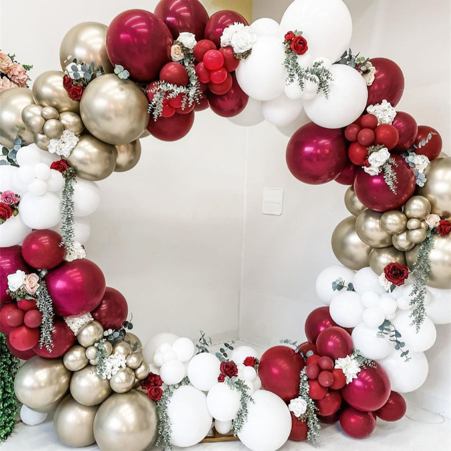 Garnet Balloon Set Garland Arc - огляд і ціна Party Event Supplier