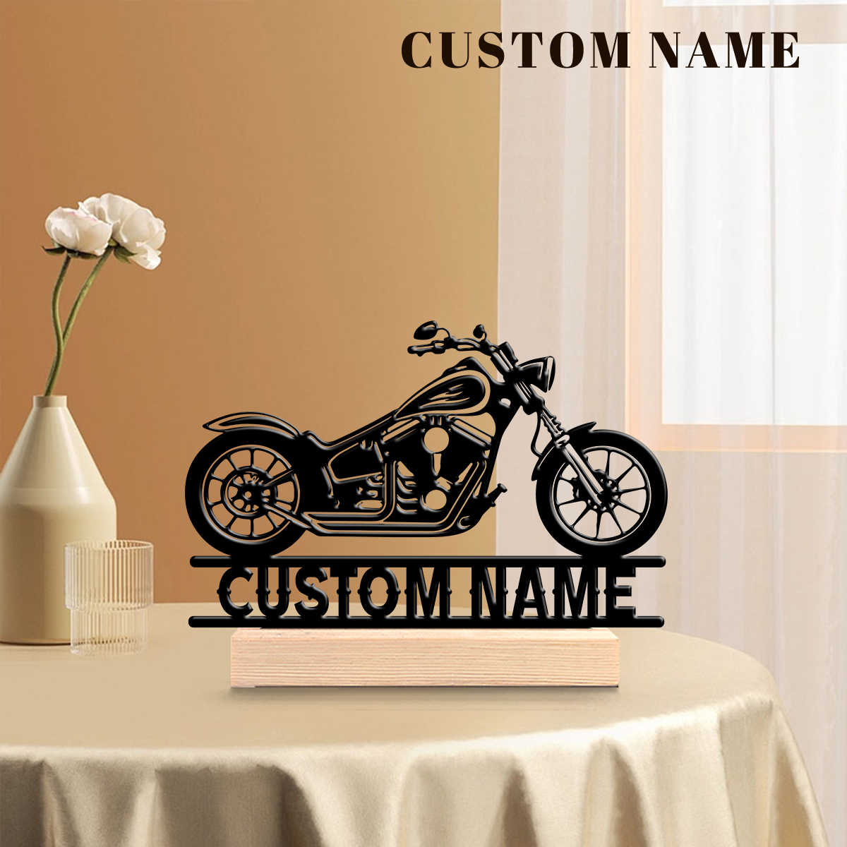 1Pc Csutom Name Road Motorbike - огляд і ціна Eve Party