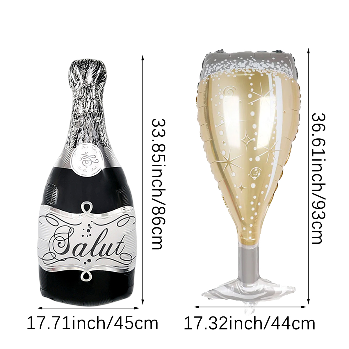 2pcs Big Helium Balloon Champa - огляд і ціна Event Supplies