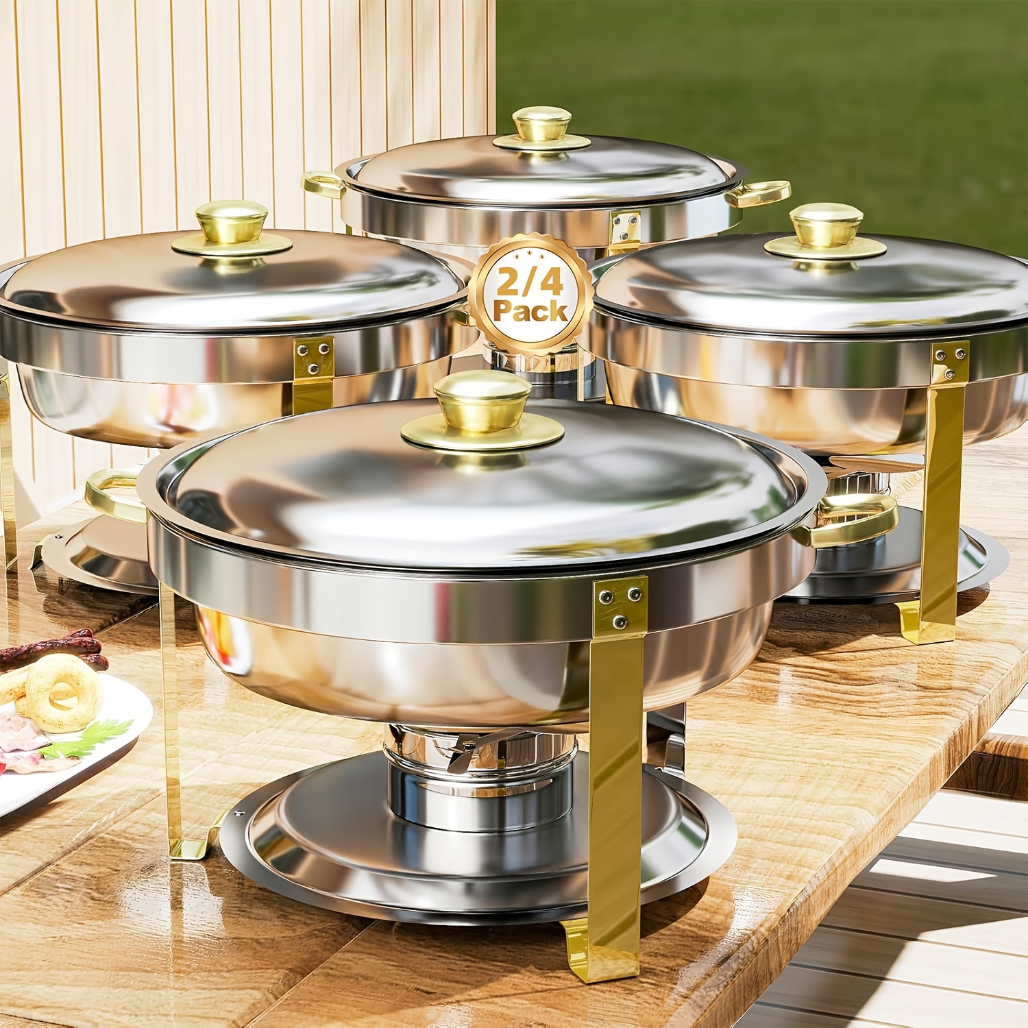6/9QT Chafing Dishes For Buffe - огляд і ціна Event & Party Supply