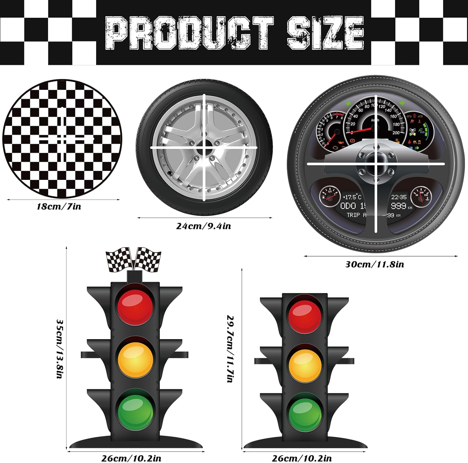 3-Tier Race Car Cupcake Stand, - огляд і ціна Cupcake Stand Tier